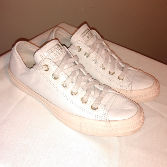 leather converse shoes womens